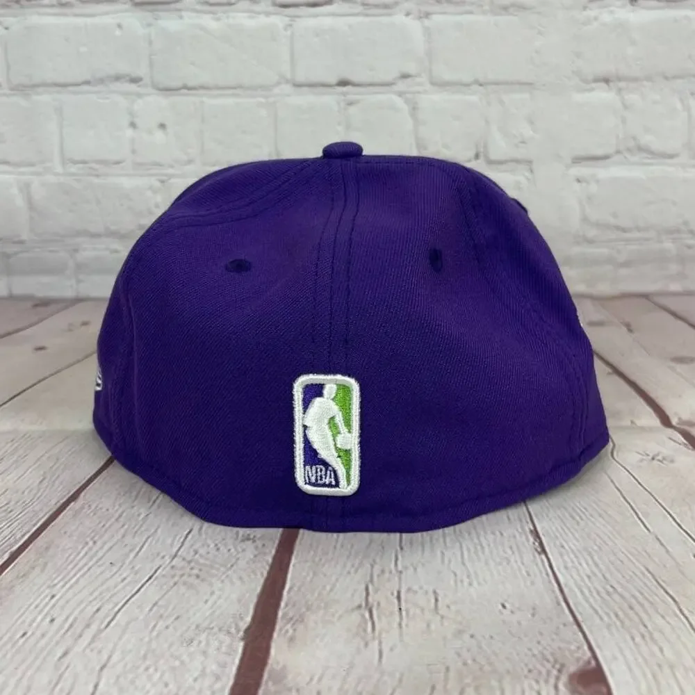 NWT New Era 59Fifty Citrus Pop NBA Los Angeles Lakers Fitted Cap Hat Size 7